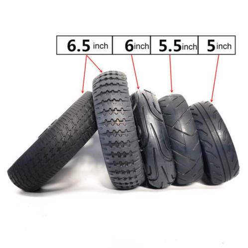 Pneus modifiés pour scooters électriques, robots et véhicules de chantier, style : nid d'abeille 6,5 pouces, 10 mm SH30041676-06